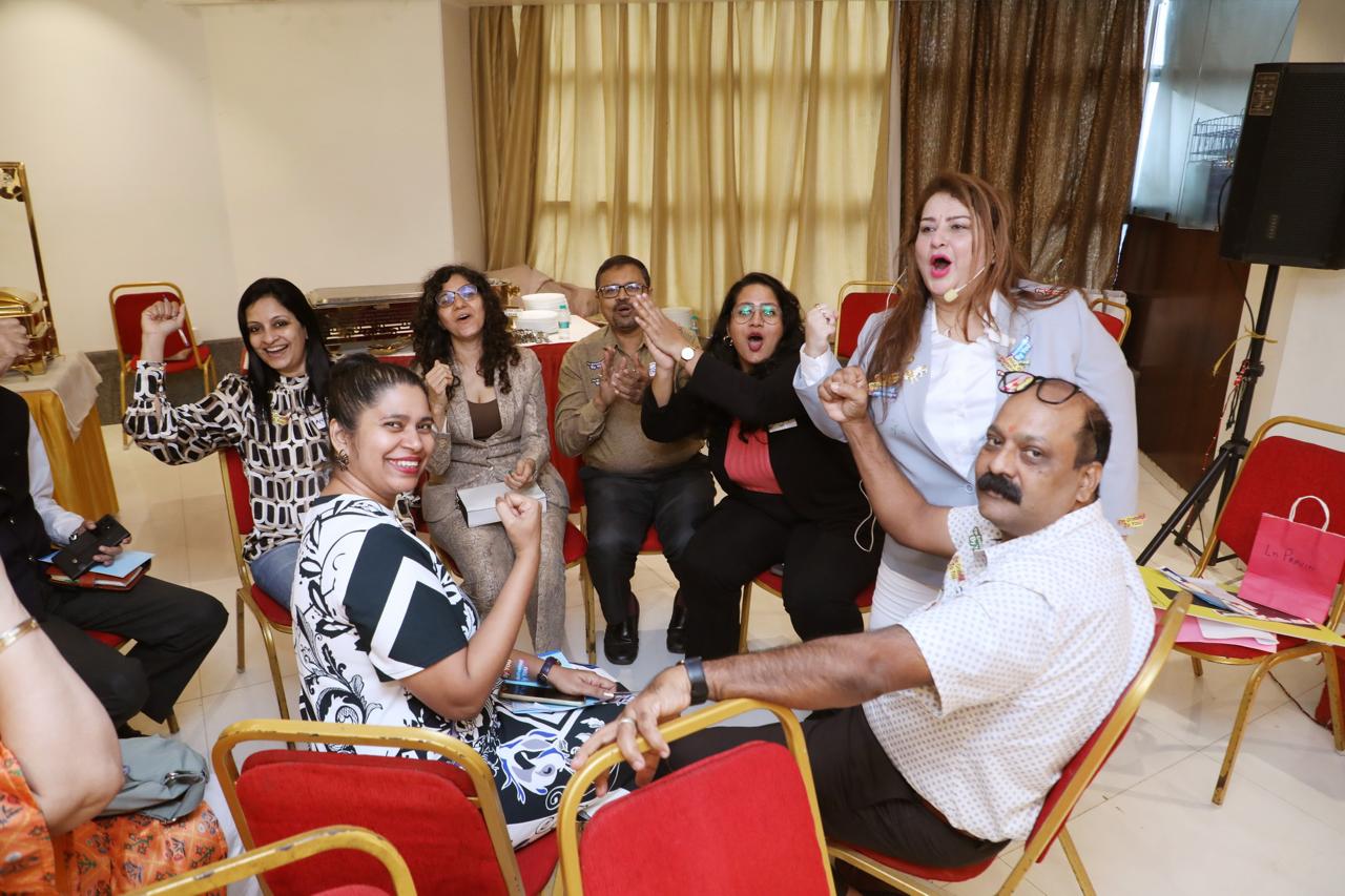 Workshop Participants Celebrating