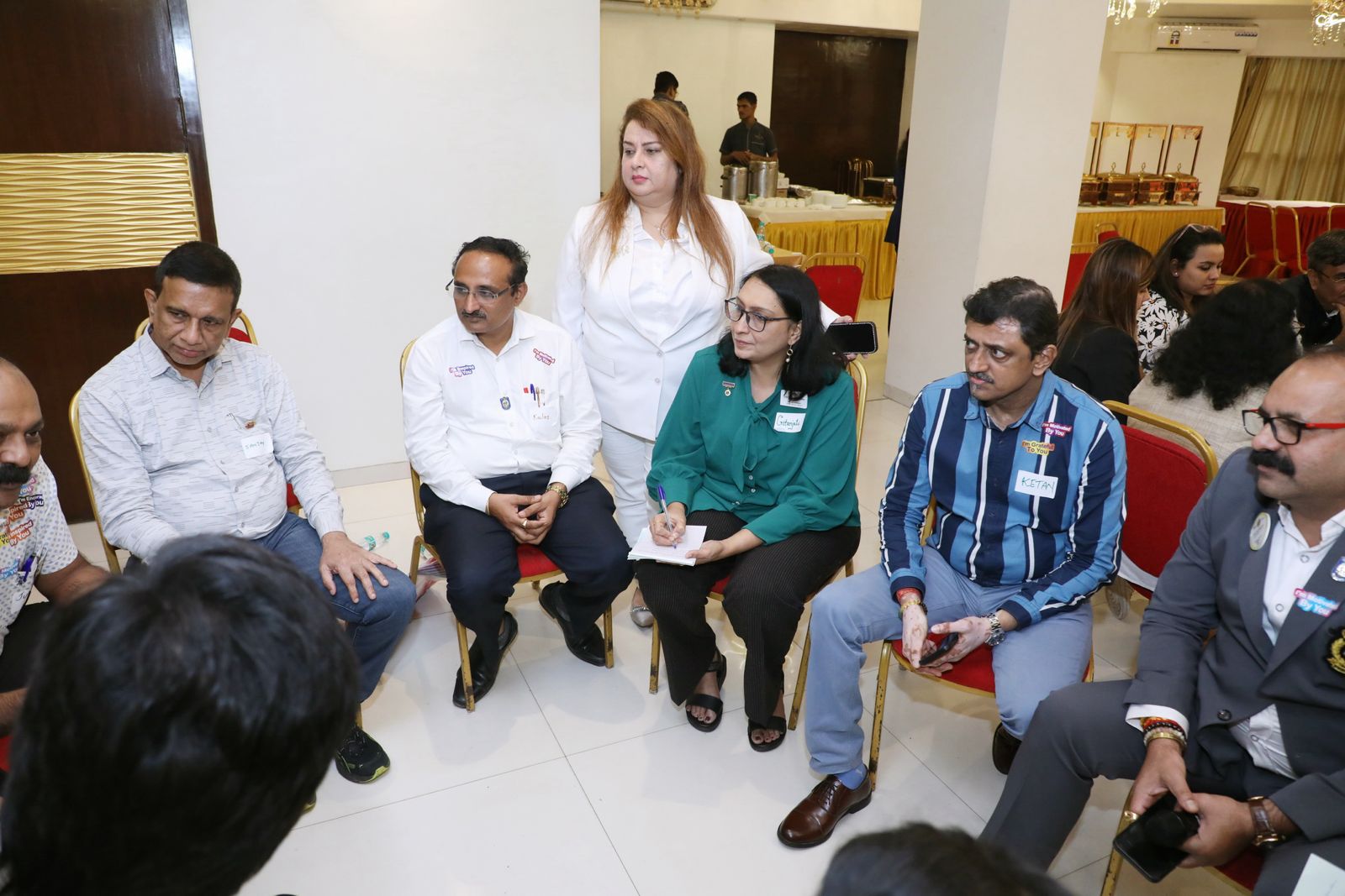 Workshop — Divya with Participants